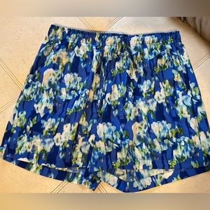Silky boyfriend sleep shorts